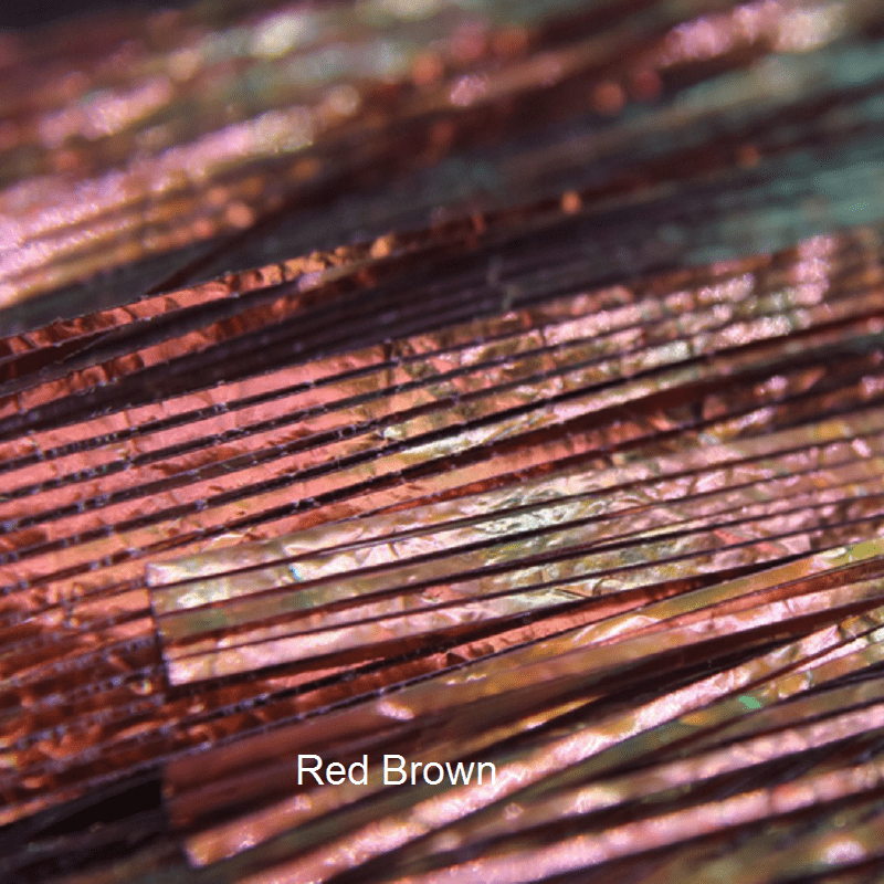 PERDIGONMANIA IRIDESCENT STRIPS - Red Brown