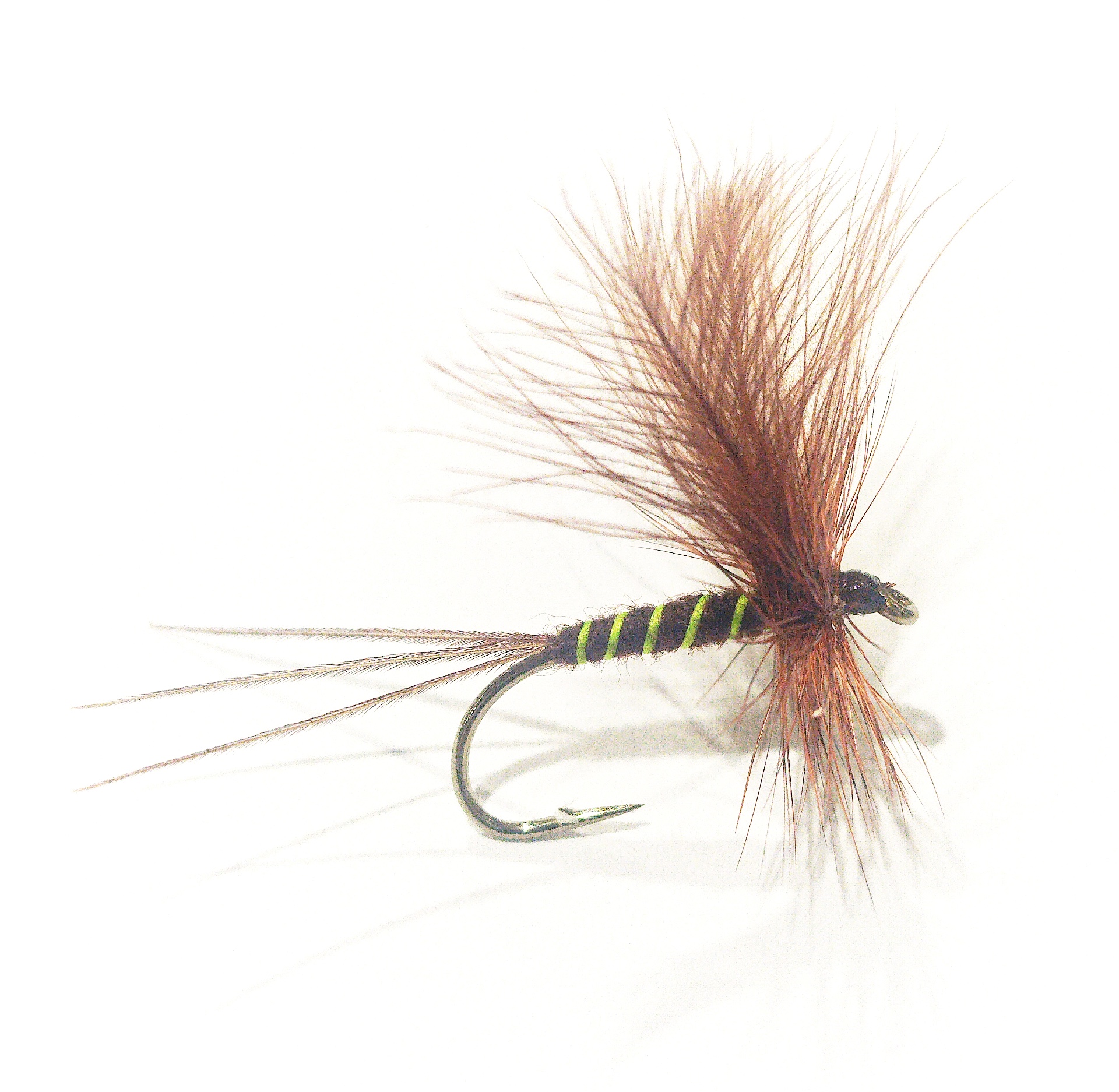 DARK BROWN MAYFLY - #08