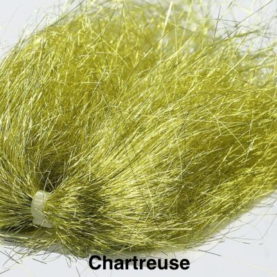 Metallic Angel Hair - Sybai - Chartreuse