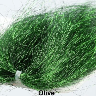 Metallic Angel Hair - Sybai - Olive