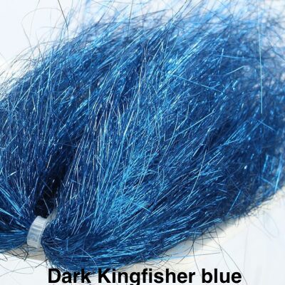 Metallic Angel Hair - Sybai - Dark Kingfisher Blue