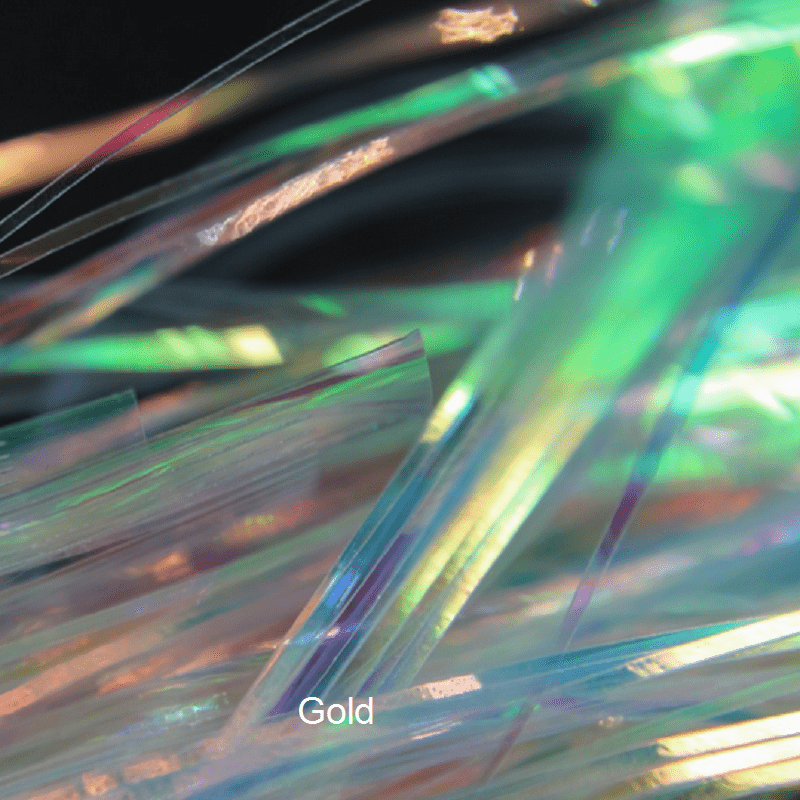 PERDIGONMANIA TRANSPARENT UV STRIPS - Gold