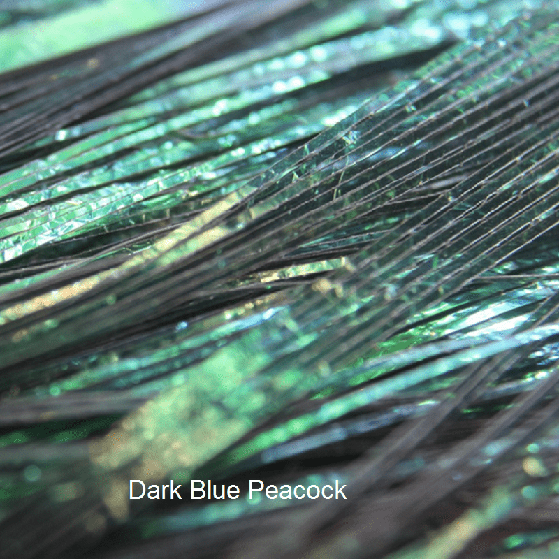 PERDIGONMANIA IRIDESCENT STRIPS - Dark Blue Peacock