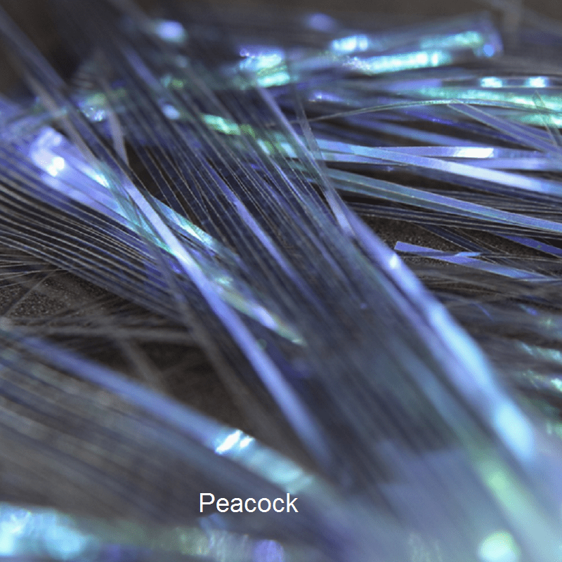 PERDIGONMANIA TRANSPARENT UV STRIPS - Peacock