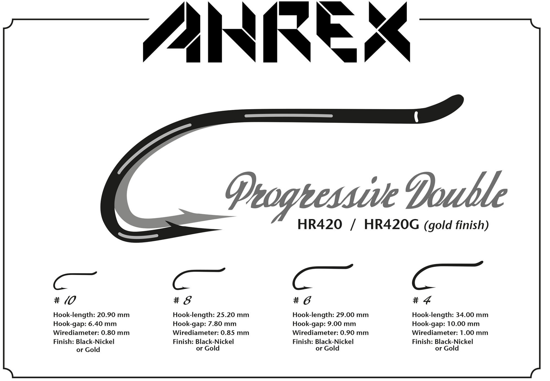 Ahrex Progressive Double Gold #6