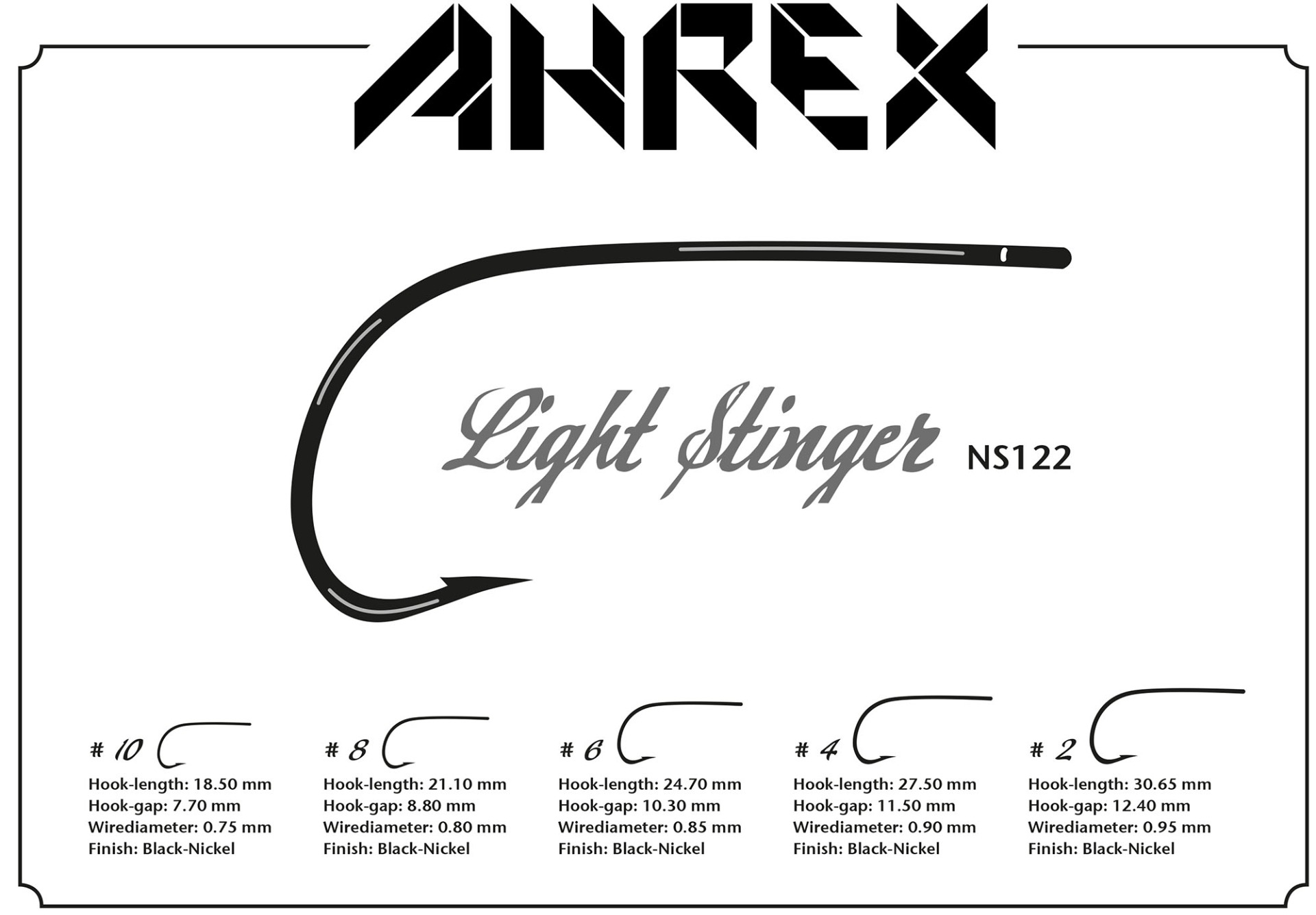 Ahrex Light Stinger #6