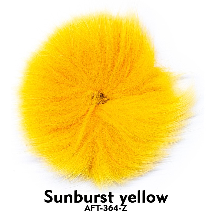 Veniard Arctic Fox Tail - Sunburst Yellow