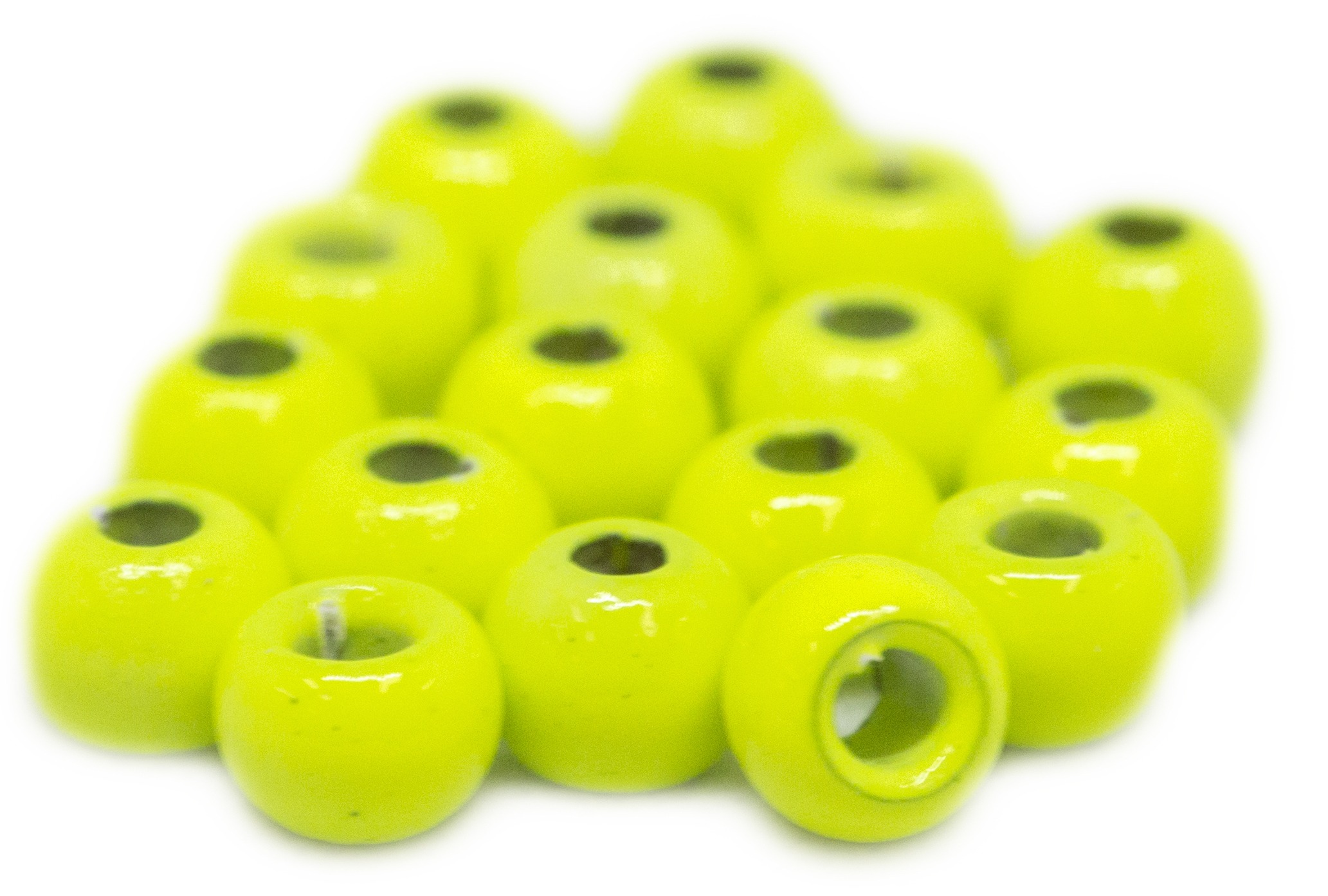 Tungsten Beads 2.5mm - Chartreuse