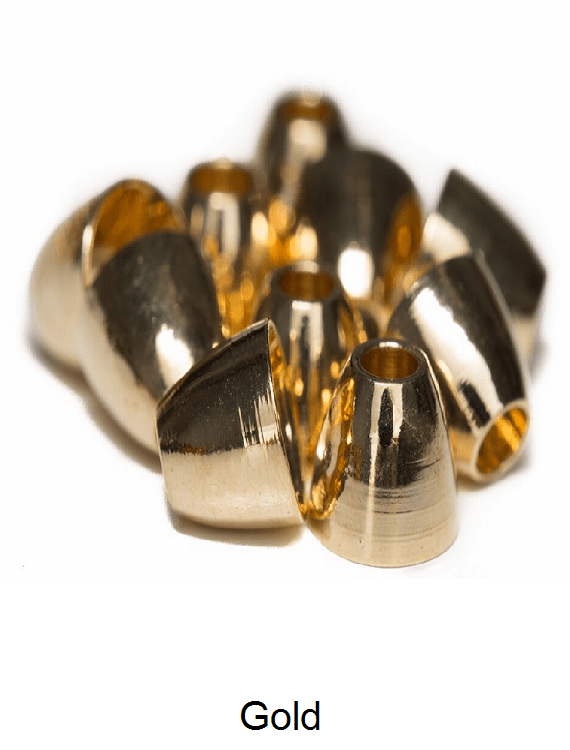 Tungsten - Cone Heads  5 mm - Gold