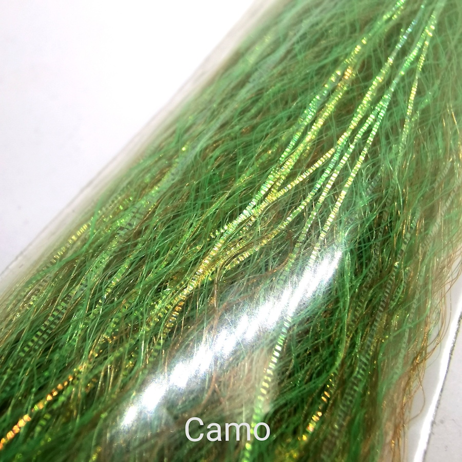 Flash'n Slinky Fibre - H2O - Camo