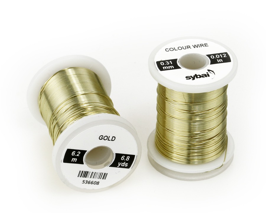 Spalvota viela 0.3mm - Sybai - Gold