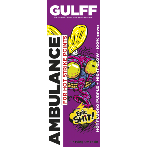 UV Klijai AMBULANCE - Gulff - Purple