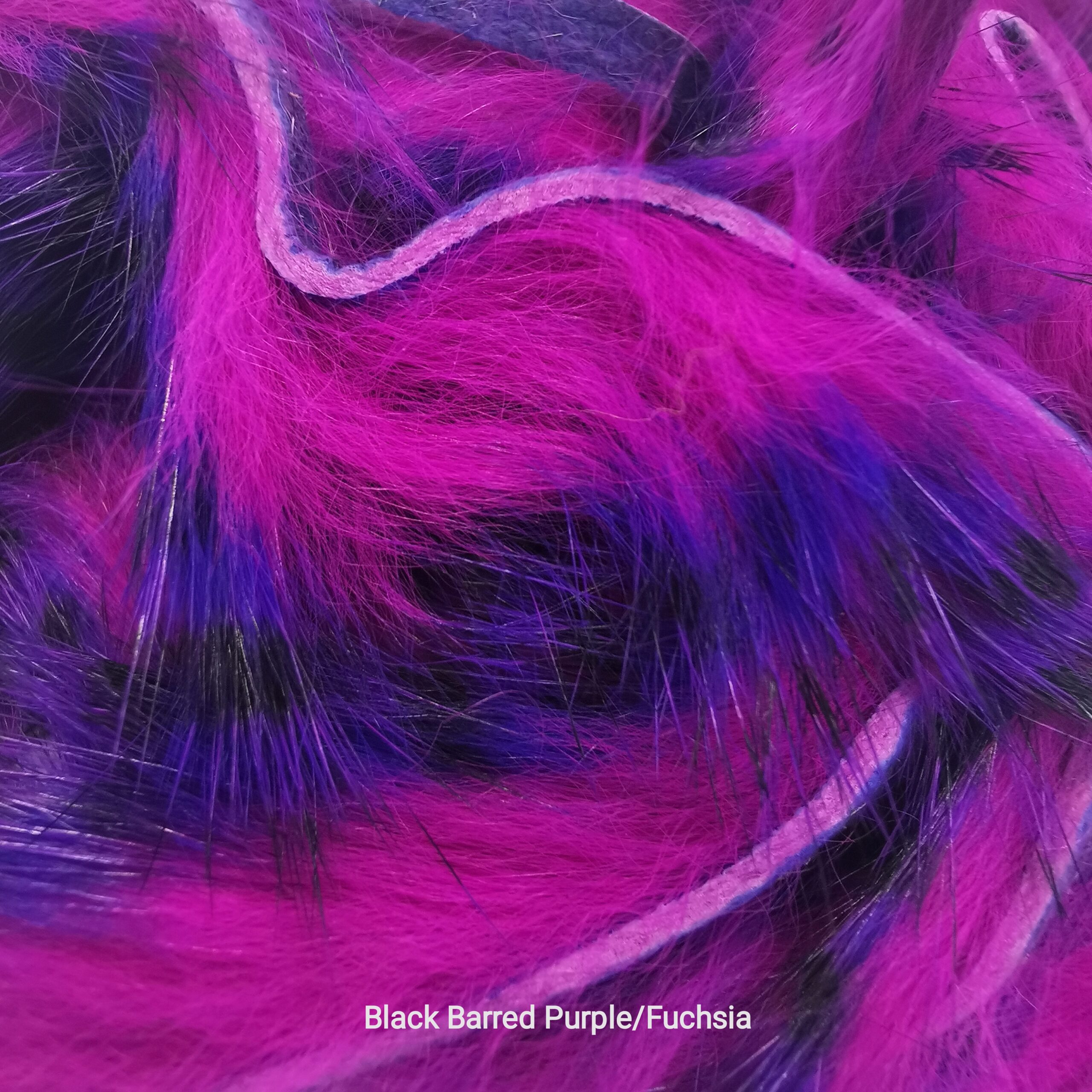 Zonkeris spalvotas - Hareline - Black Barred Purple/Fuchsia