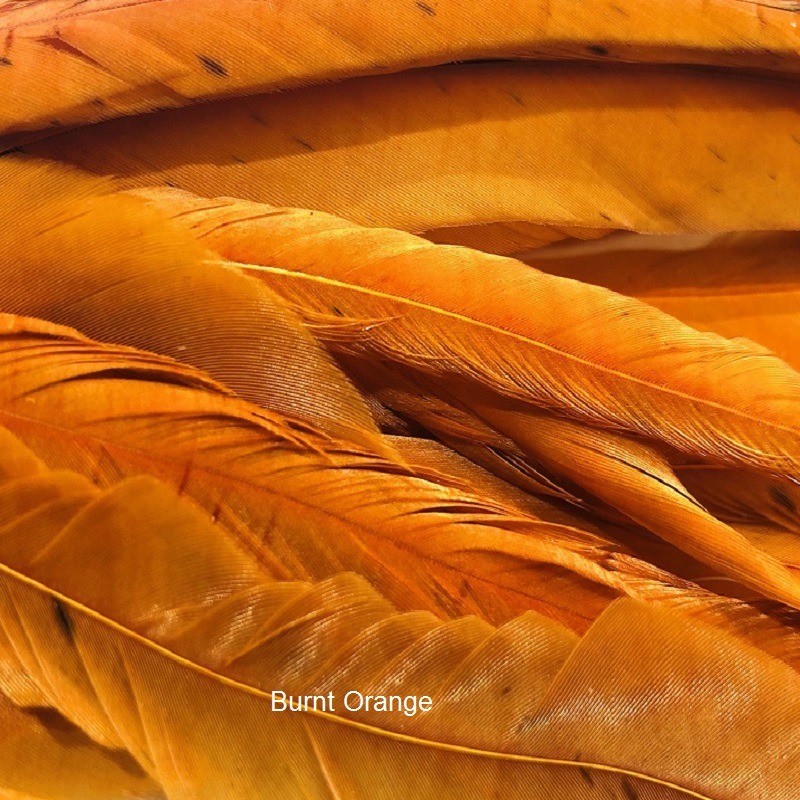 Pike Schlappen - Fly Dressing - Burnt orange