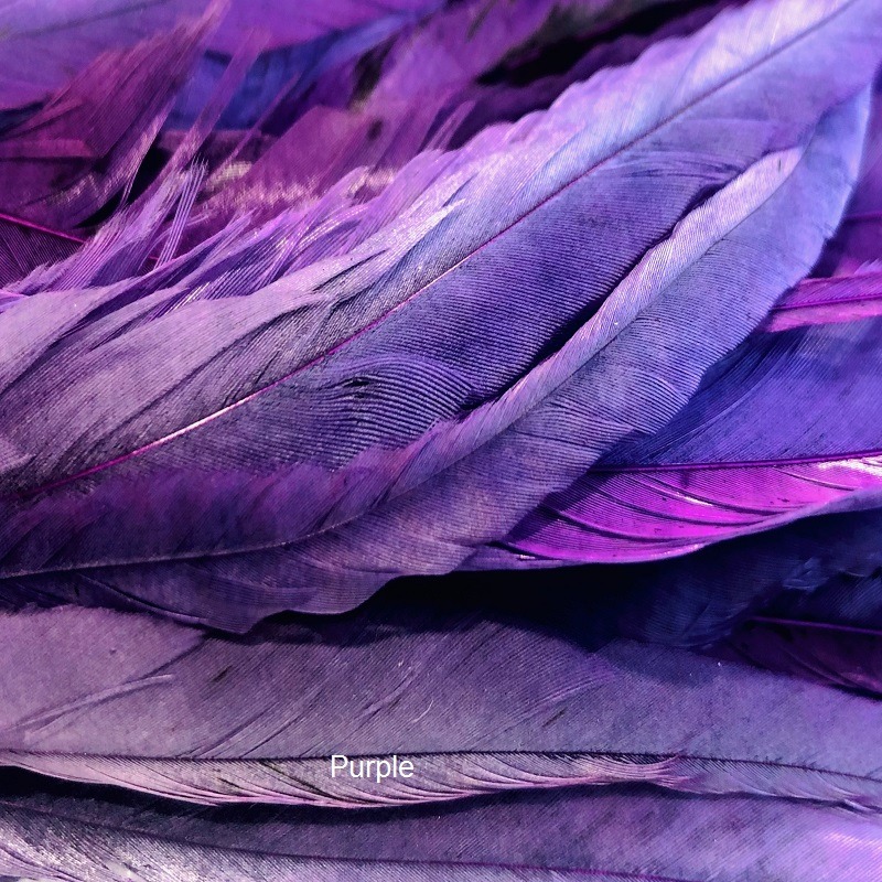 Pike Schlappen - Fly Dressing - Purple