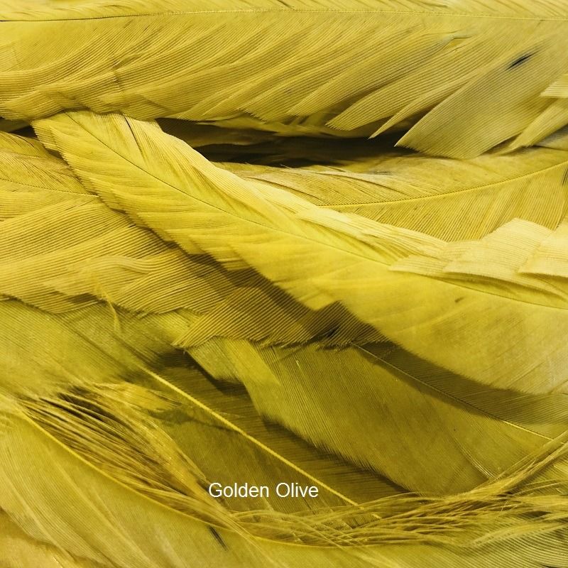 Pike Schlappen - Fly Dressing - Golden Olive