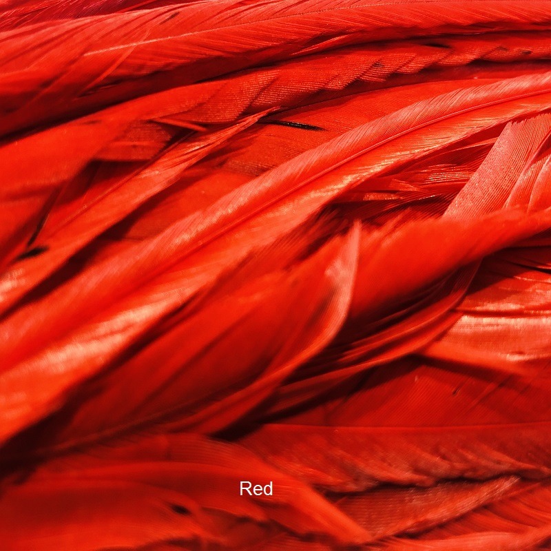 Pike Schlappen - Fly Dressing - Red