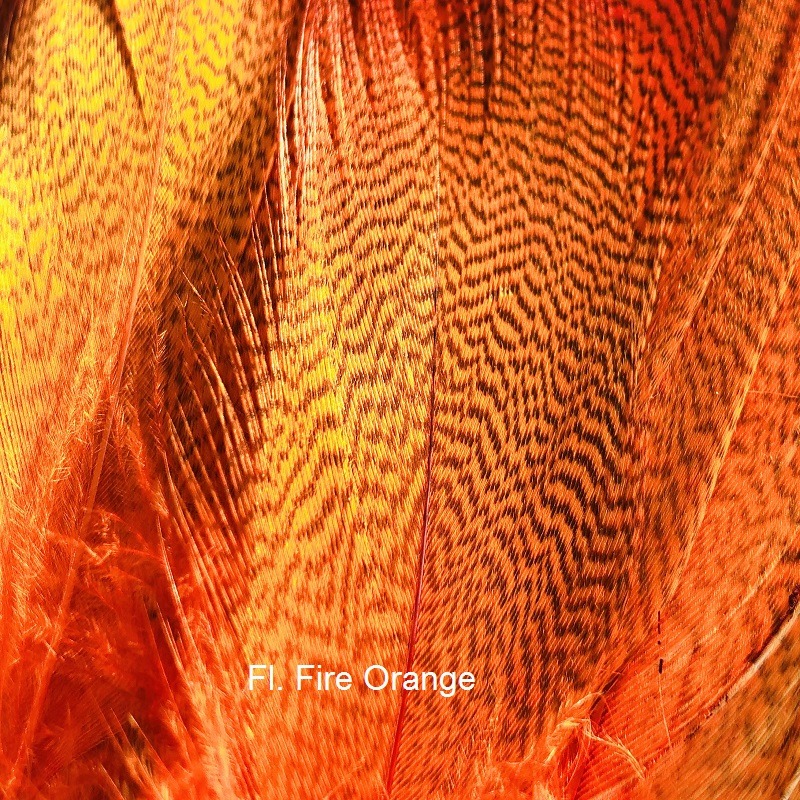 Wapsi  - Mallard Barred Large - Fl. Fire Orange