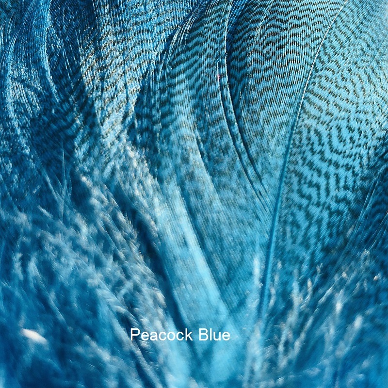 Wapsi  - Mallard Barred Large - Peacock blue