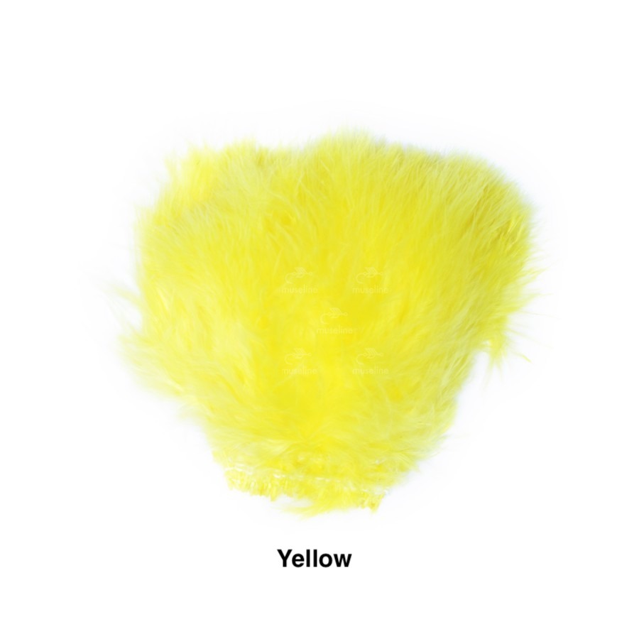WAPSI Strung Marabou - Fl. Yellow