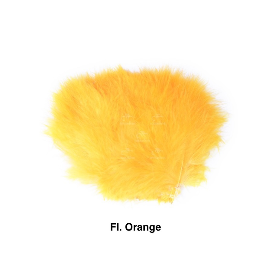 WAPSI Strung Marabou - Fl. Orange