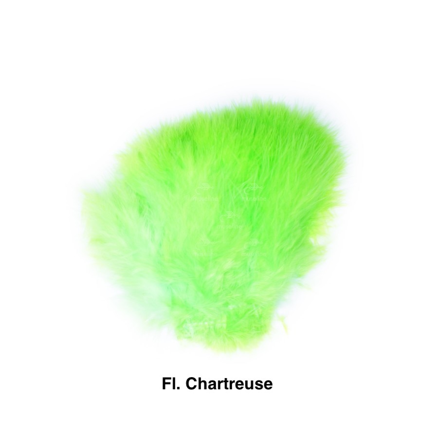 WAPSI Strung Marabou - Fl. Chartreuse