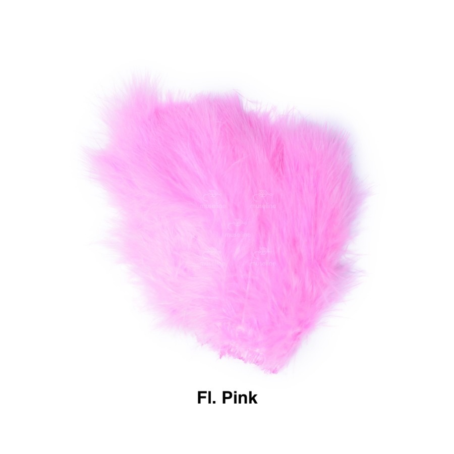 WAPSI Strung Marabou - Fl. Pink