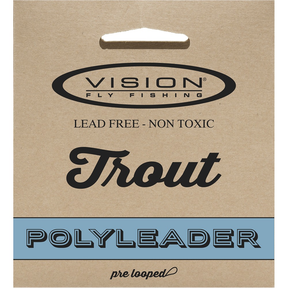 VISION Trout Poly - VPT1 Muselinis pavadėlis Vision Trout Fl