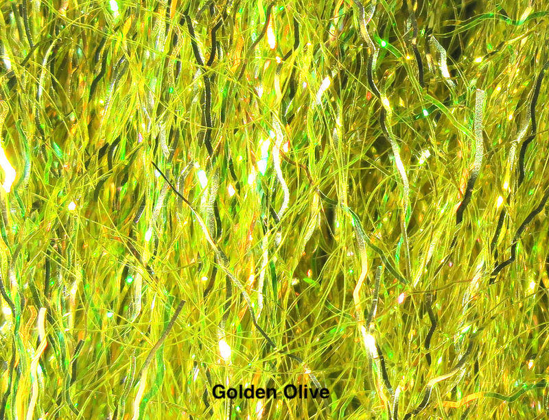 Ripple Ice Fiber - Hareline - Golden Olive