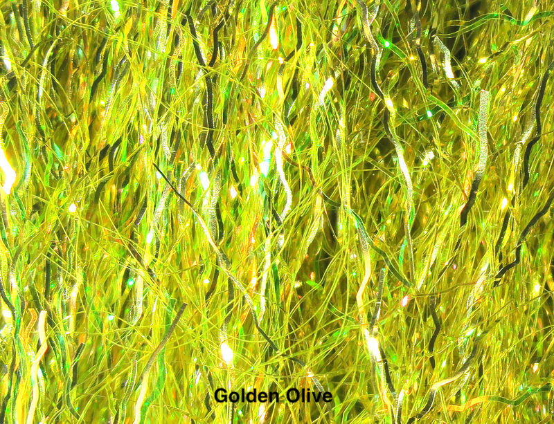 Ripple Ice Fiber - Hareline - Golden Olive
