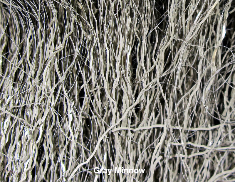 Ripple Ice Fiber - Hareline - Gray minnow