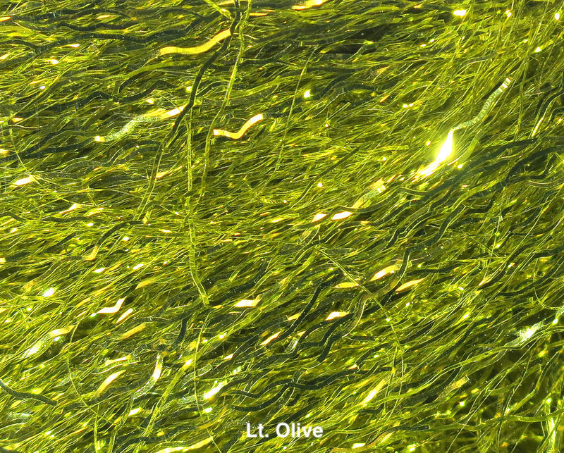 Ripple Ice Fiber - Hareline - Light olive