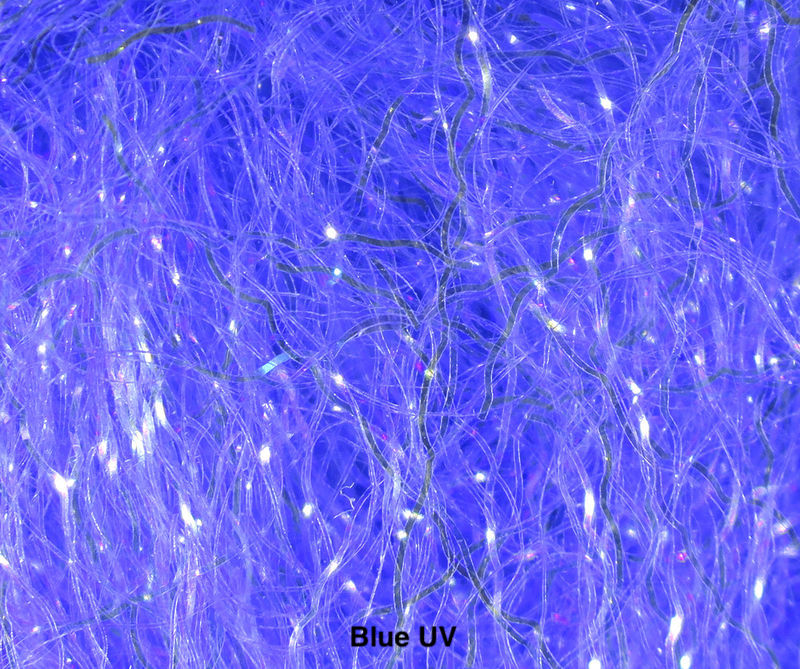 Ripple Ice Fiber - Hareline - Blue UV
