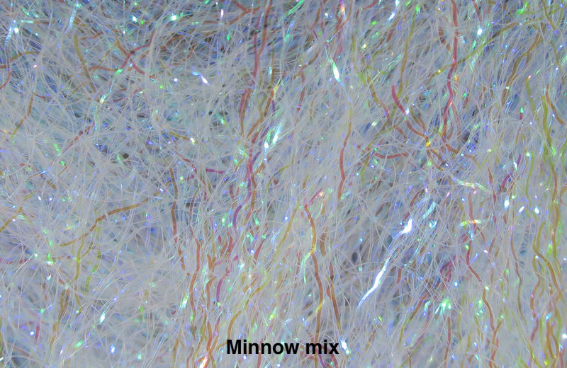 Ripple Ice Fiber - Hareline - Minnow Mix