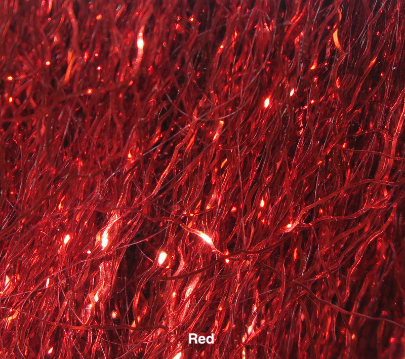 Ripple Ice Fiber - Hareline - Red