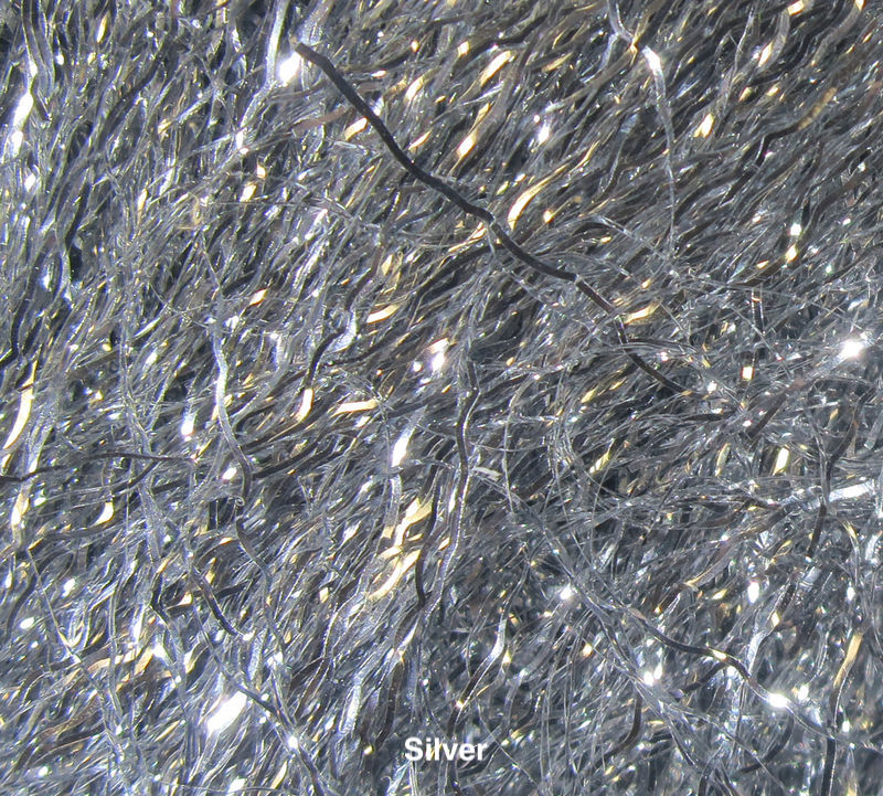 Ripple Ice Fiber - Hareline - Hologram Silver