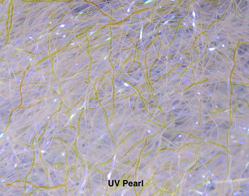 Ripple Ice Fiber - Hareline - UV Pearl