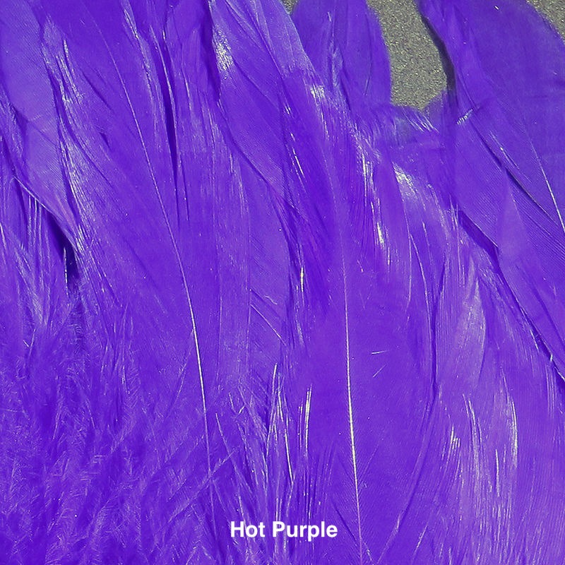 Hareline Schlappen 5-7" - Hot Purple