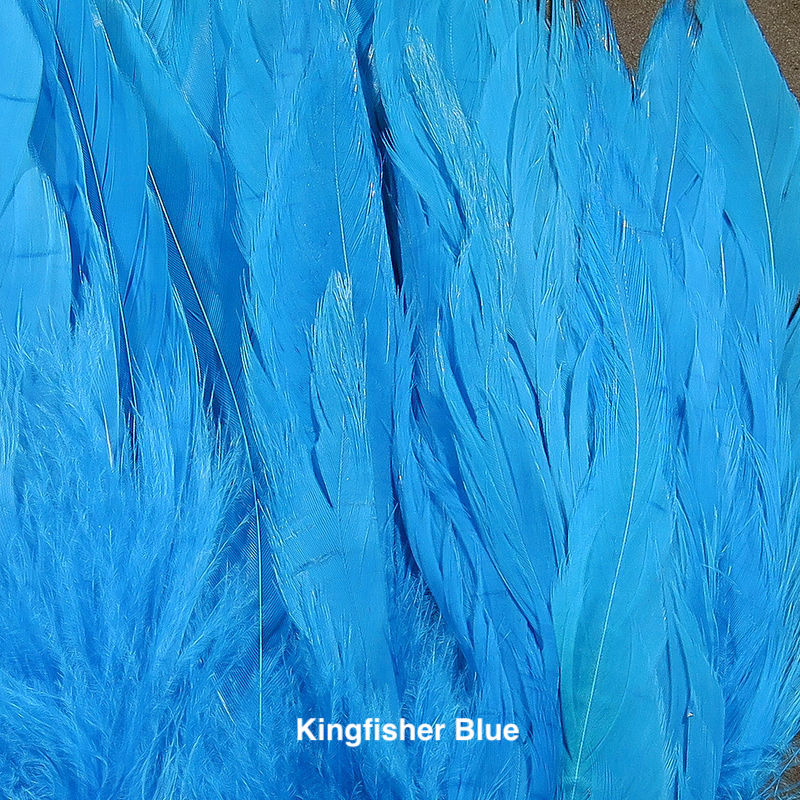 Hareline Schlappen 5-7" - Kingfisher Blue
