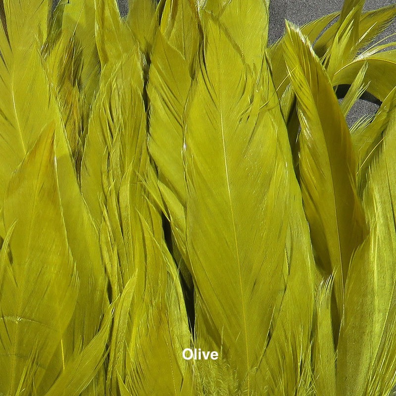 Hareline Schlappen 5-7" - Olive