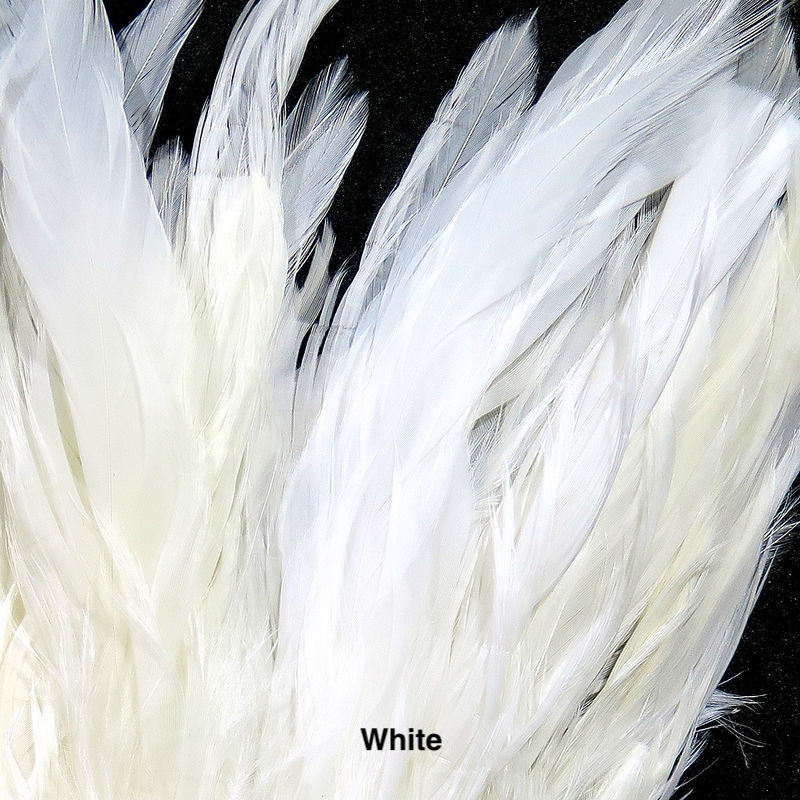 Hareline Schlappen 5-7" - White