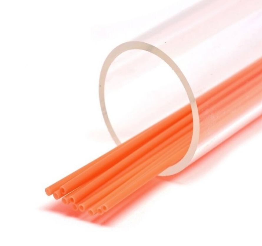 1.8mm - Fl.Orange/Milky