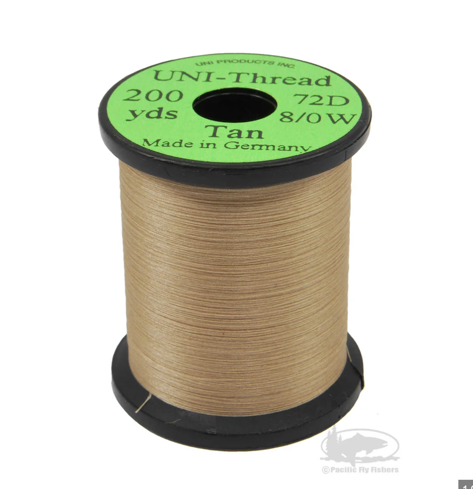 UNI Thread 8/0 200yds - TAN