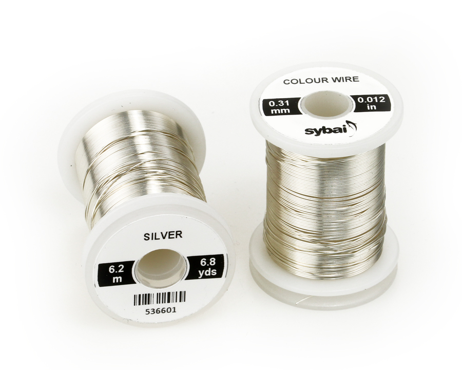 Spalvota viela 0.3mm - Sybai - Silver