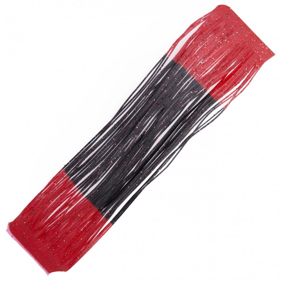 Guminės kojos - FTS - Black - Red Flat