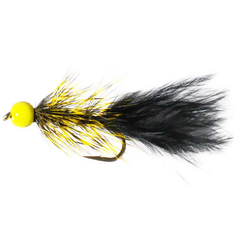 Black & Yellow Woolly Bugger