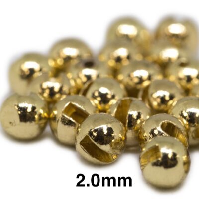 Tungsten Slotted Beads 2.0mm