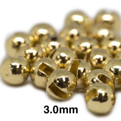 Tungsten Slotted Beads - 3.0mm