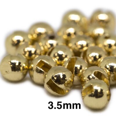 Tungsten Slotted Beads 3.5mm