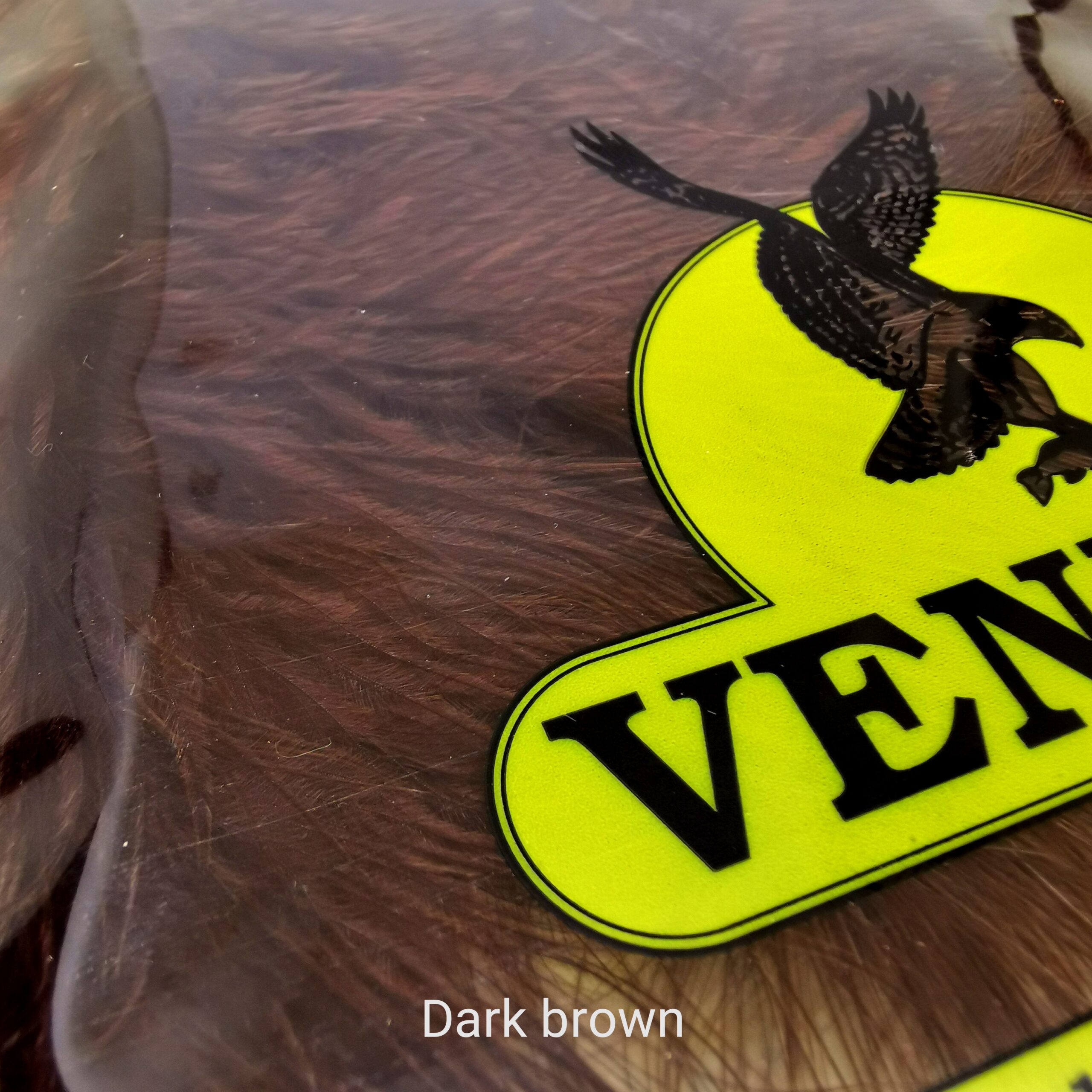 Veniard Turkey Large Marabou - Dark brown